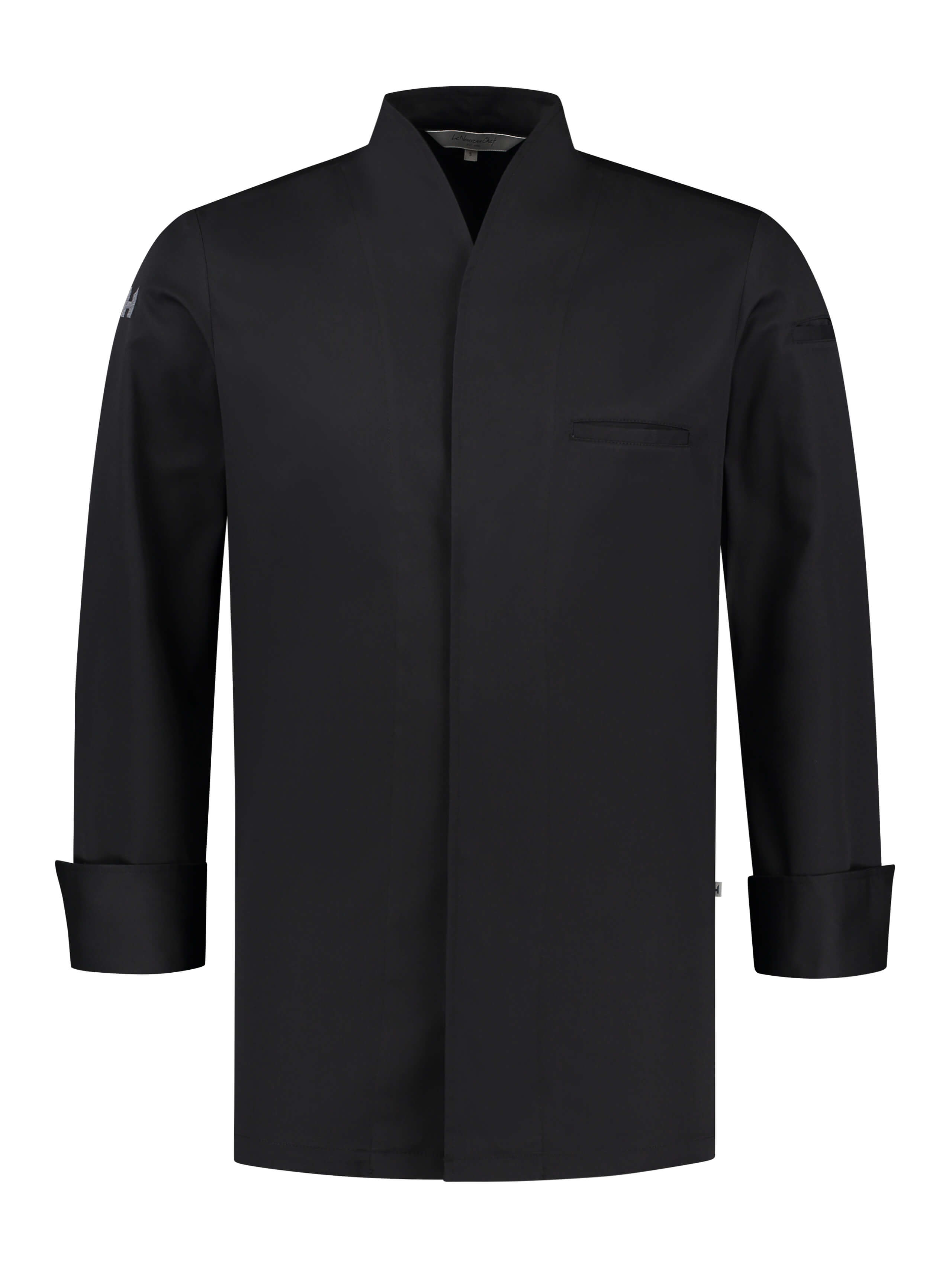 Chef Jacket Savio Black by Le Nouveau Chef -  ChefsCotton