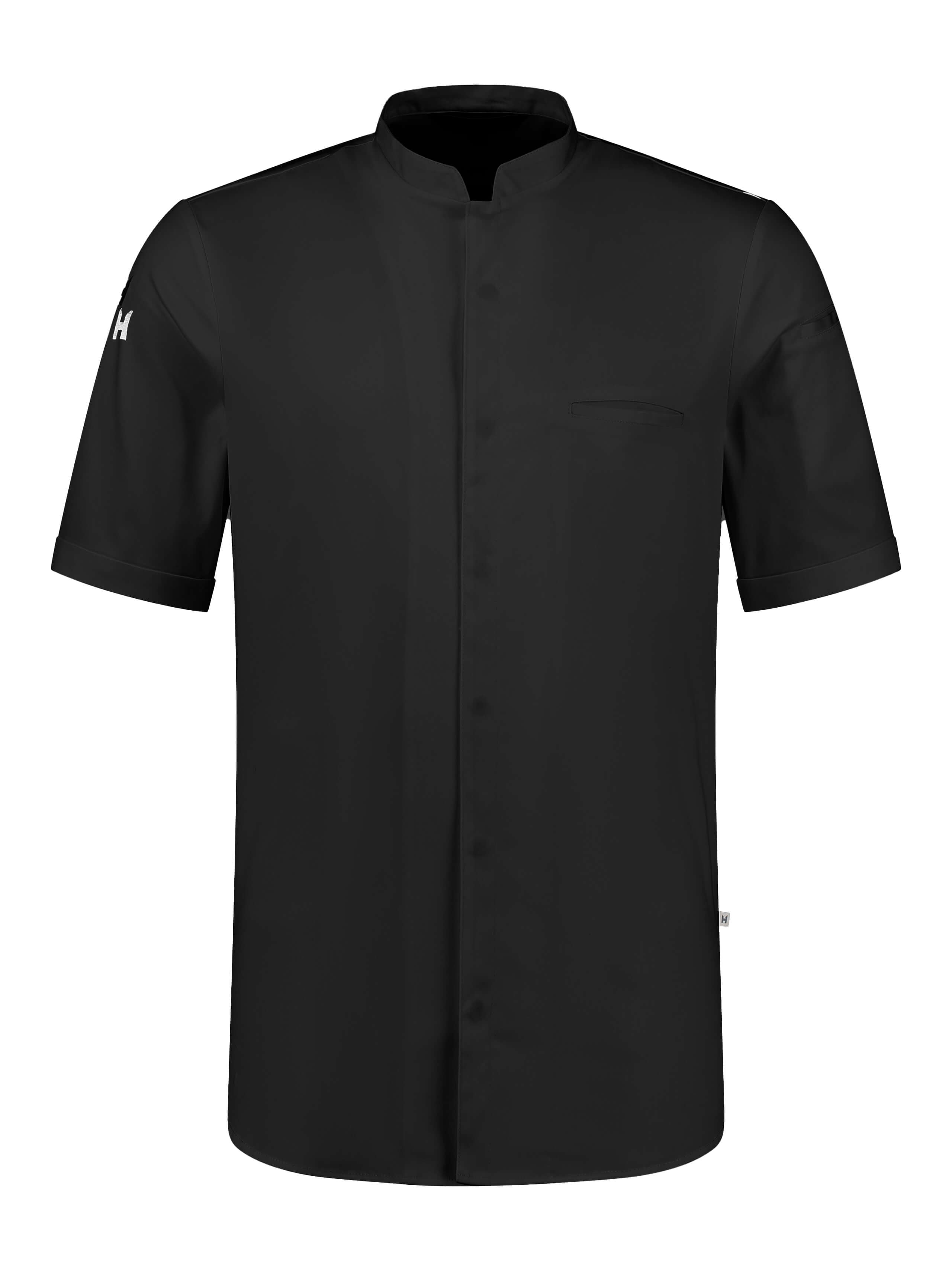 Chef Jacket Tygo Black by Le Nouveau Chef -  ChefsCotton