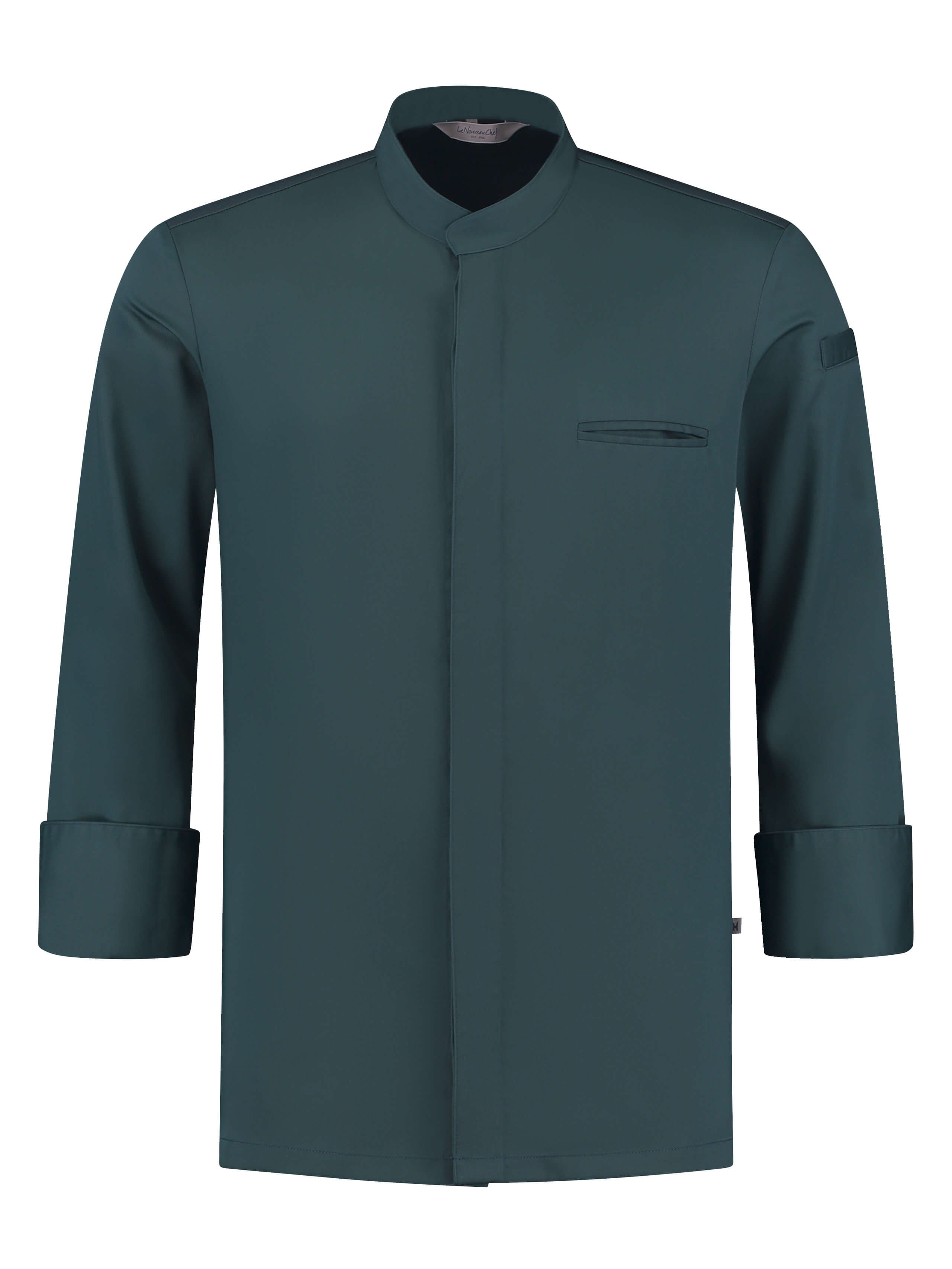 Chef Jacket Alain Petrol by Le Nouveau Chef -  ChefsCotton