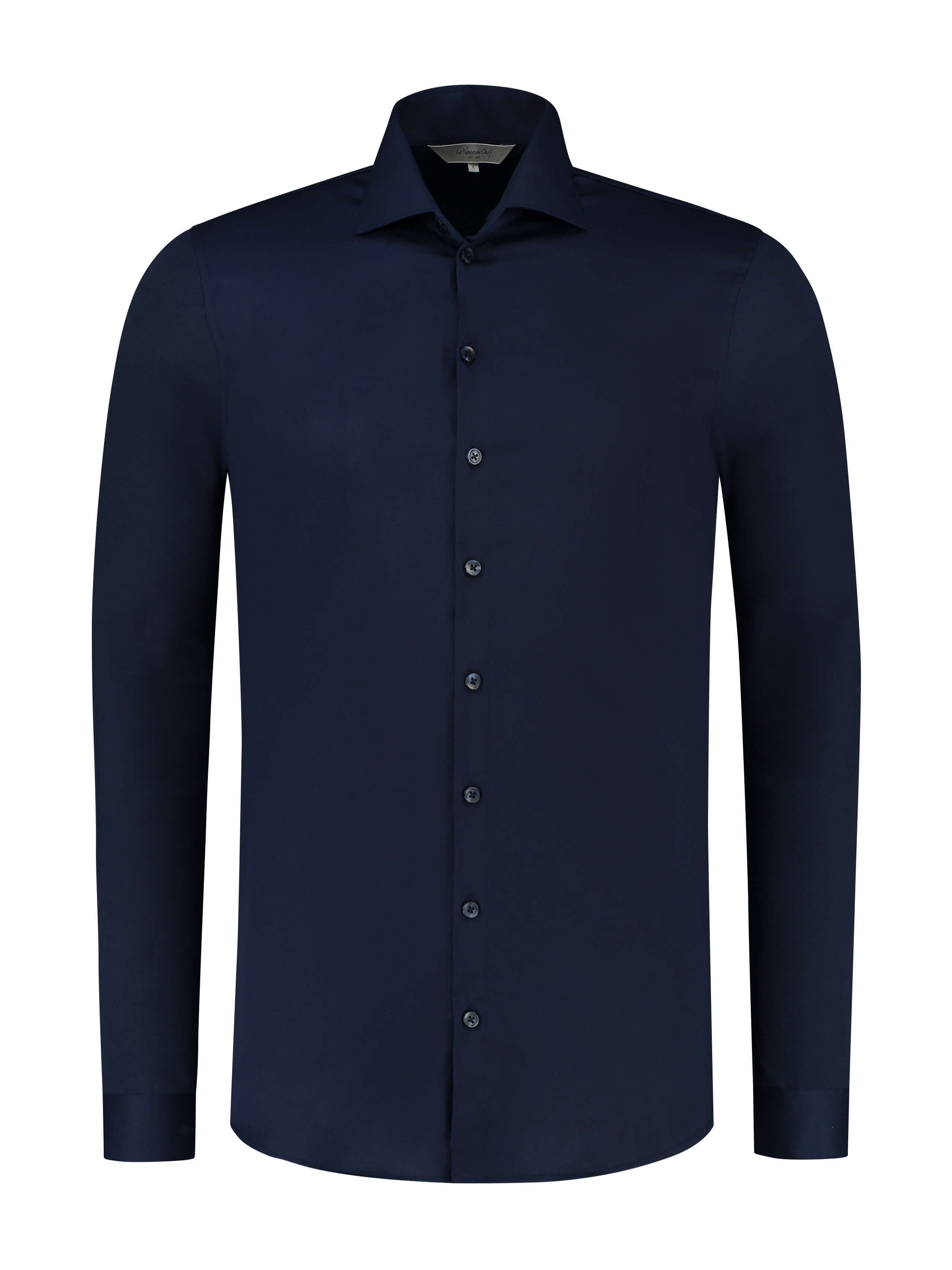 Service Shirt Liam Patriot Blue by Le Nouveau Chef -  ChefsCotton